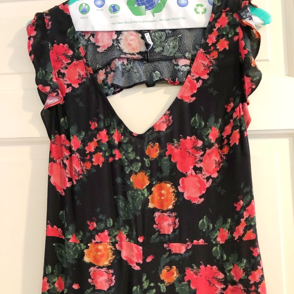 Tracy Reece floral jumpsuit